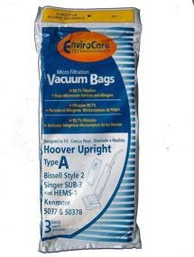 img 3 attached to 🧹 Hoover Type A Upright Vacuum Bags - EnviroCare 6-Pack Micro Filtration Replacement