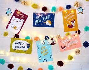 img 1 attached to 🎄 48-Count American Greetings Holiday Card Bundle for Christmas, Holidays, and New Years