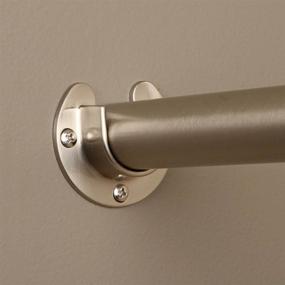 img 2 attached to 💪 Durable and Stylish Brushed Nickel Closet Pole Sockets - Closet Pro HD CD-0010-BN