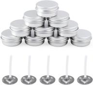 aluminum containers candle candles supplies logo