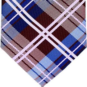 img 2 attached to Retreez Elegant Tartan Plaid Microfiber Boys' Accessories : Neckties