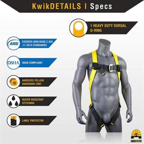 img 1 attached to 👷 Ultimate Protection for Industrial Construction: KwikSafety Scaffolding Gear