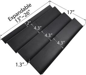 img 2 attached to 👨 Adjustable 4 Tier Spice Rack Drawer Organizer for Kitchen with Expandable Spice Rack Tray Insert