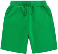 🩳 uncoo boys' active jogger shorts: high-quality and healthy fabric clothing logo