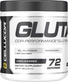 img 1 attached to Продуктовое название на русском языке: "Пищевая добавка Cellucor Glutamine Cor Performance без вкуса