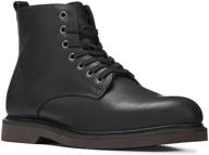 👞 high-quality golden fox boondocker 10 brown men's safety shoes for work logo