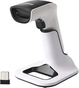 img 4 attached to 📱 Newscan 2D Bluetooth Barcode Scanner: Versatile Handfree Scanners for Store, Supermarket, Warehouse - Rechargeable, Wireless, and Efficient