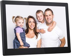 img 4 attached to 🖼️ Dragon Touch Classic 15 Digital Picture Frame, 15.6” FHD Touch Screen WiFi Digital Photo Frame - Instantly Share Photos and Videos via App, Email, Cloud - Wall Mountable for Portrait and Landscape Orientations