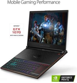 img 3 attached to 🎮 Renewed ASUS ROG Zephyrus S Ultra Slim Gaming Laptop, 15.6in 144Hz IPS Type, Intel i7-8750H GeForce GTX 1070 8GB, 24GB DDR4, 1TB PCIe NVMe SSD, Windows 10 Home - GX531GS-AH78