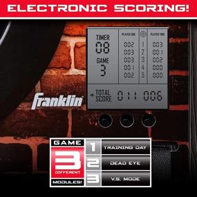 img 1 attached to 🎯 Franklin Sports Electronic Darts - Door Mounted