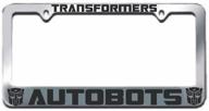 optimized autobots license plate frame logo