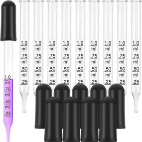 img 2 attached to TecUnite Droppers: Precision-Calibrated 🌡️ Essential Oil Droppers for Accurate Dispensing