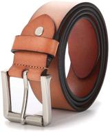 premium leather outdoor workwear men's accessories and belts by ground mind logo