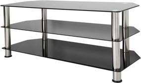 img 4 attached to AVF SDC1140 Stand 55 Inch Chrome