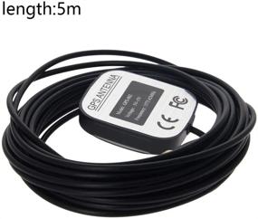 img 1 attached to 📍 Othmro GPS Active Antenna - SMA Male Plug Aerial Connector Cable Magnetic Mount, 5 Meters (1 Piece)