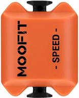 датчик скорости велосипеда moofit - датчик скорости bluetooth/ant+ для wahoo, zwift, peloton, rouvy, cyclemeter - iphone/android и велокомпьютеры. логотип