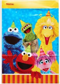 img 2 attached to 🎉 Многоразовые мешочки Sesame Street разных цветов от American Greetings Amscan - пакет из 8 штук, единица измерения - One Size