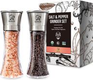 soeos stainless pepper grinder premium logo