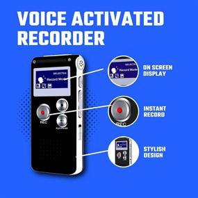 img 1 attached to 🎙️ Enhanced Digital Voice Recorder Meeting 8G - Intuitive Operation, Crystal-Clear Recording & Playback - Voice Activated - Ideal for Lectures, Portable Recording Device - Grabadora de Voz Digital