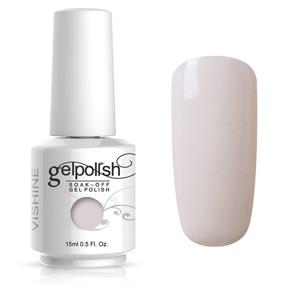 img 4 attached to 💅 Vishine Gelpolish Ivory (1346): Professional UV LED Gel Nail Polish for Salon-Quality Manicures