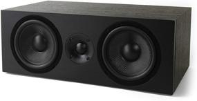 img 4 attached to NEUMI CS5 Center Channel Speaker - Dual 5-Inch Woofers, 1-Inch Tweeter - Dark Wood - Single Unit