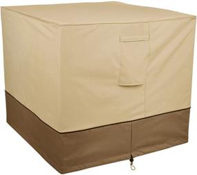img 4 attached to Veranda Water-Resistant 34 Inch Square Air Conditioner Cover by Classic Accessories: Enhance SEO