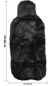 img 2 attached to Eurow Genuine Australian Sheepskin Sideless Interior Accessories