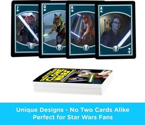 img 2 attached to Star Wars Playing Cards Collectibles