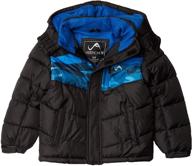 vertical puffer black charcoal 14 16 boys' clothing in jackets & coats 标志