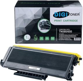 img 4 attached to High-Yield Replacement Toner Cartridge for Brother Laser Printer – DIGITONER Compatible TN580 TN650 TN550 TN620 Black [1 Pack]