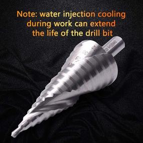 img 2 attached to 🔩 HSS6542 Spiral Stainless Steel Cutting Atoplee Drill Bit