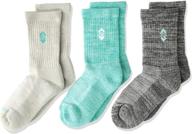get cozy: free country girls 3-pack crew socks for ultimate comfort! logo