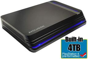 img 3 attached to 🎮 Avolusion HDDGear Pro X 4TB USB 3.0 External Gaming Hard Drive - Pre-formatted for PS4 Pro, Slim & Original: Boost Your Gaming Storage!