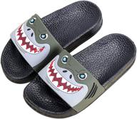 jackshibo sandals outdoor 66616: stylish dark toddler boys' shoes and sandals for adventurous playtime logo