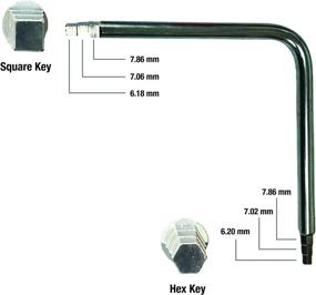 img 1 attached to Danco 80439 Bibb Seat Wrench