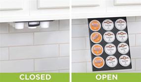 img 2 attached to 🔧 Convenient and Space-Saving EZ-Shelf: Under Shelf Storage for Keurig K Cup Coffee Pods by Perfect Pod