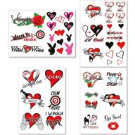 flaunt your sensuality with 44+ sexy naughty temporary tattoos for women ladies - adult fun for lower back, legs, arms, butt, stomach logo