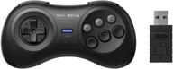 🎮 enhance your gaming experience with the 8bitdo m30 2.4g wireless controller gamepad for sega genesis mini and mega drive mini logo