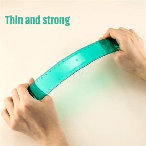 img 3 attached to 📏 Green Plastic Measuring Straight Ruler