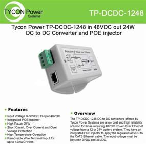 img 2 attached to Tycon Systems TP DCDC 1248 преобразователь-вставщик