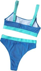 img 3 attached to Verdusa Womens Padded Bikini Swimsuit Women's Clothing and Swimsuits & Cover Ups