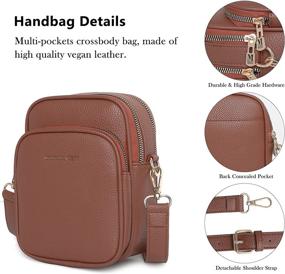 img 2 attached to 👜 MWUSA MWC 023 Women's Handbags & Wallets and Crossbody Bags - Multi-Pocket Montana West Crossbody