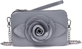 img 2 attached to 👜 Mellow World Rosali: Stylish Leather Shoulder Handbags & Wallets for Women