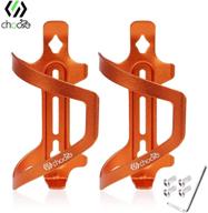 🚲 2-pack chooee aluminum bicycle water bottle holders for road bikes and mountain bikes - bike water bottle cage logo