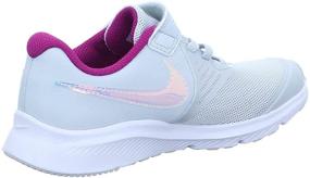 img 1 attached to 👟 Nike Platinum Multicolor Girls' Athletic Runner Sneaker Shoes