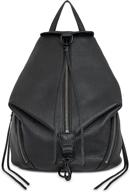 🎒 rebecca minkoff julian backpack black: sleek and chic for on-the-go style logo