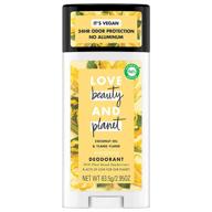 🥥 love beauty and planet coconut oil and ylang ylang deodorant, 2.95 oz logo
