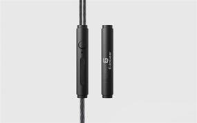 img 2 attached to 🎧 ElloGear EG10 Wired Earbuds - 3.5mm with Noise Cancelling, Microphone & Volume Control - Enhanced Clarity, Bass Performance - for Phone, Computer, Laptop - Black