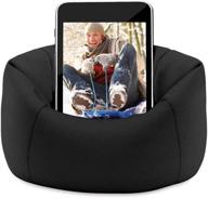 📱 ebuygb black bean bag sofa pouch case for iphone, ipod, samsung smartphone logo