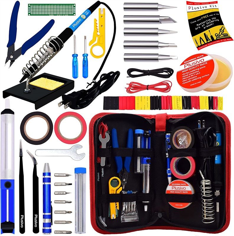 soldering iron kit temperature desoldering 로고
